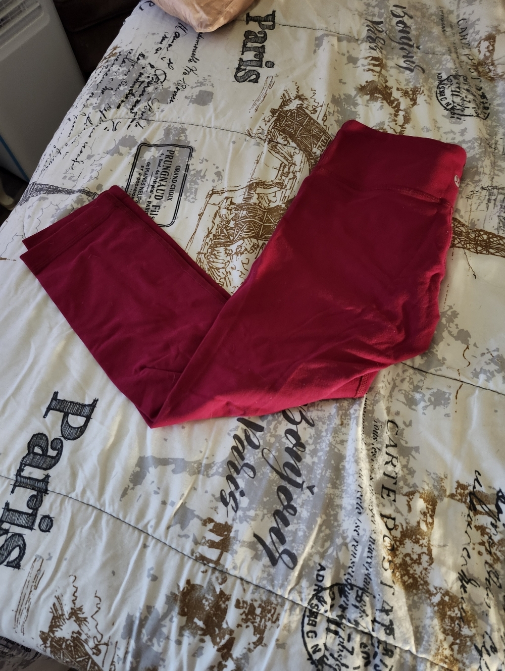 Lululemon Red Leggings